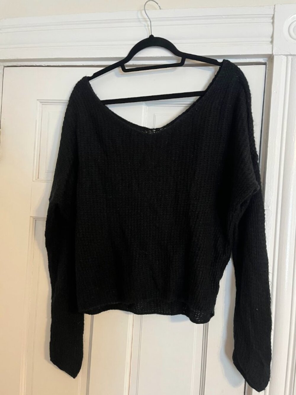 Tildon Black Knit Sweater